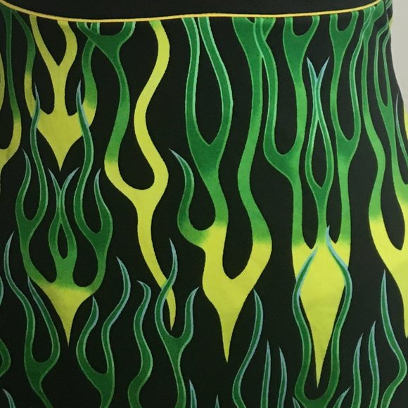 Retro Vintage - (1)Piece Green/Black Suit -Item#86 - Picture 5 of 9